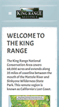 Mobile Screenshot of kingrangealliance.org